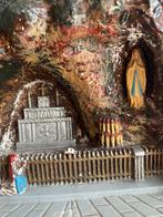 Vintage beeld Grot van Lourdes, Antiek en Kunst, Ophalen of Verzenden