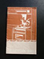 Elektrisch koken oud recepten boekje, Boeken, Ophalen of Verzenden, Gelezen