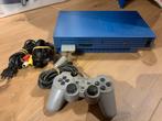Ps2 aqua blue, Games en Spelcomputers, Spelcomputers | Sony PlayStation 2, Ophalen, Zo goed als nieuw, Phat
