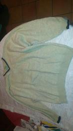 Vintage pull Columbia portland oregon usa laine shetland L, Enlèvement ou Envoi, Porté, Taille 52/54 (L), Beige