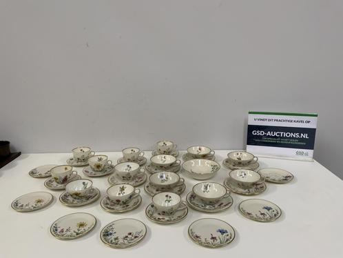 15-Paar Vintage Kopjes & Schoteltjes van Krautheim Bavaria, Antiek en Kunst, Antiek | Servies compleet, Ophalen of Verzenden