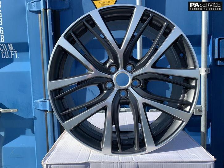 4x Originele 20 inch Antraciet gepolijste Jaguar I Pace XE V, Auto-onderdelen, Banden en Velgen, Velg(en), 20 inch, Gebruikt, Ophalen of Verzenden