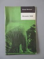 EXPO 58 programma boekje Britse culturele manifestaties, Verzamelen, Verzenden, Overige typen