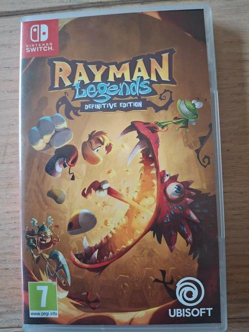Rayman Legends - Definitive Edition, Games en Spelcomputers, Games | Nintendo Switch, Zo goed als nieuw, Avontuur en Actie, Vanaf 12 jaar
