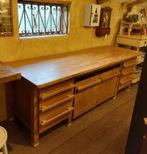 ancienne table de boulangerie avec 6 tiroirs et 2 bacs à rou, Antiquités & Art, Enlèvement