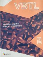 VBTL 2 - leerboek getallen, algebra, data en onzekerheid, Boeken, Ophalen of Verzenden, Zo goed als nieuw, Nederlands