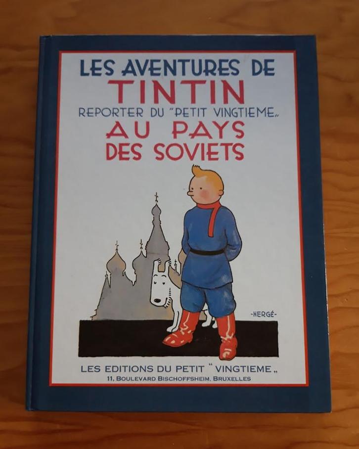 Hergé Tintin au pays des Soviets 1988 Club France Loisirs HC, Boeken, Stripverhalen, Nieuw, Eén stripboek, Verzenden