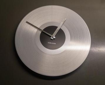 Karlsson wandklok platinum vinyl record
