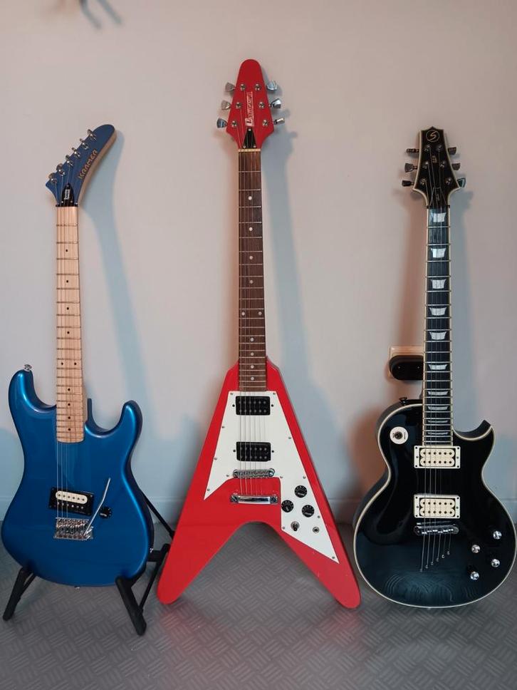 Opruiming collectie, Muziek en Instrumenten, Snaarinstrumenten | Gitaren | Elektrisch, Zo goed als nieuw, Ophalen