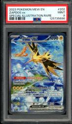 Zapdos ex [SIR] PSA 9 - 202/165 - 151 2023, Hobby en Vrije tijd, Ophalen of Verzenden, Zo goed als nieuw, Losse kaart