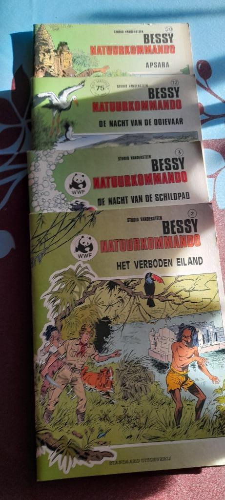 Strips "BESSY" natuurkommando, Boeken, Stripverhalen, Zo goed als nieuw, Meerdere stripboeken, Ophalen