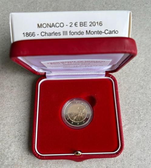 Monaco 2 euro collectie 2016,2017,2019,2021,2022,2023,2024, Timbres & Monnaies, Monnaies | Europe | Monnaies euro, Série, 2 euros