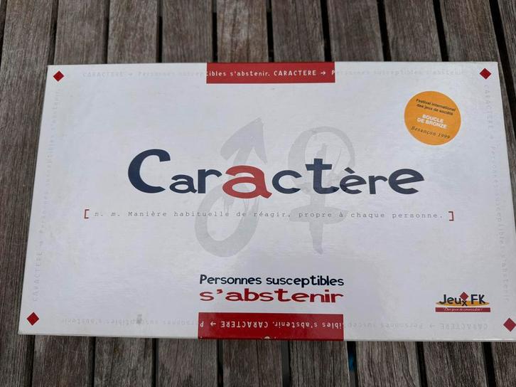 Caractère, Hobby & Loisirs créatifs, Jeux de société | Autre, Utilisé, Cinq joueurs ou plus, Enlèvement ou Envoi