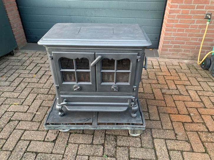 Laxevaags Beaulieu houtkachel, Huis en Inrichting, Kachels, Gebruikt, Vrijstaand, Houtkachel, Hout, Ophalen