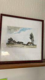 Ets Dirk Baksteen, Antiek en Kunst, Kunst | Etsen en Gravures, Ophalen