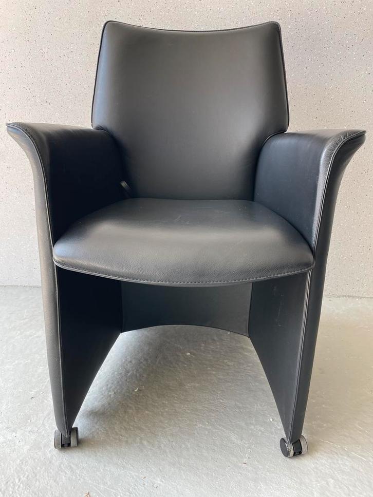 5 Leolux Tamarinde fauteuil/stoel, Huis en Inrichting, Stoelen, Zo goed als nieuw, Leer, Ophalen
