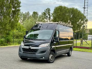 Citroën Jumper L3H2 Euro 6b Bj 2018 Km 147 000 km, Autos, Citroën, Euro 6, Entreprise, Boîte manuelle, Noir