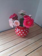 Bloempot plastiek Bloemen, Ophalen, Zo goed als nieuw