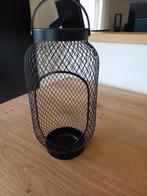 Zwarte lantaarn ikea- nieuw, Huis en Inrichting, 25 tot 50 cm, Zwart, Nieuw, Ophalen of Verzenden
