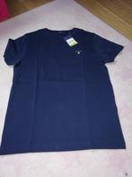 Tshirt d blauw gant small, Nieuw, Maat 46 (S) of kleiner, Blauw, Gant