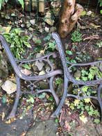 Pieds en fonte pour ancien banc, Jardin & Terrasse, Bancs de jardin, Enlèvement, Comme neuf, Autres matériaux