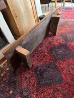 Rustieke handgemaakte massieve lage salontafel, Antiek en Kunst, Ophalen