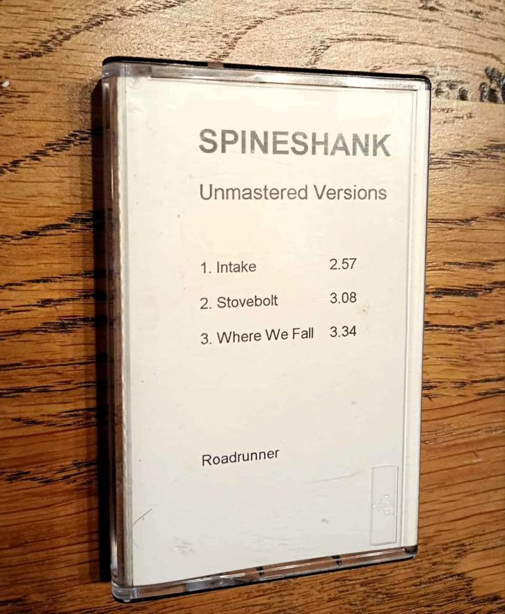 Spineshank – Unmastered Versions (Promo Cassette, 1998), Cd's en Dvd's, Dvd's | Muziek en Concerten, Zo goed als nieuw, Muziek en Concerten