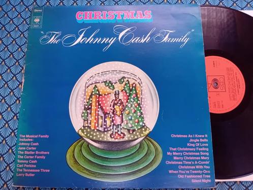 LP The Johnny Cash Family “Christmas”, Cd's en Dvd's, Vinyl | Pop, Gebruikt, 1960 tot 1980, 12 inch, Ophalen of Verzenden