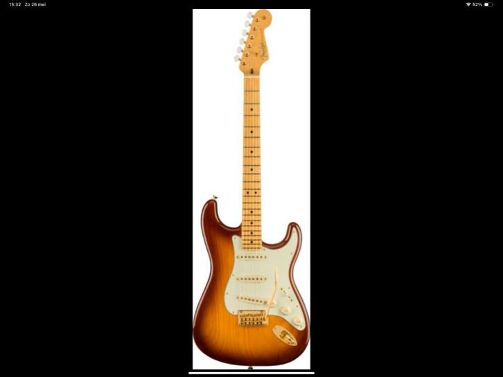 Fender 75th Anniversary Commemorative Stratocaster UNIEK, Muziek en Instrumenten, Snaarinstrumenten | Gitaren | Elektrisch, Nieuw