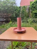 Kaarsenhouder / kandelaar terracotta & blush, Huis en Inrichting, Woonaccessoires | Kandelaars en Kaarsen, Ophalen, Zo goed als nieuw