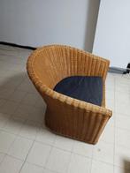 rotan stoel, Huis en Inrichting, Ophalen, Twee, Bruin, Riet of Rotan