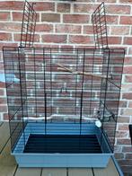 VOGELKOOI OPEN DAK VOOR DWERGPAPEGAAI - PARKIET NU 48 EURO, Enlèvement, Comme neuf, Autres matériaux, Cage à oiseaux