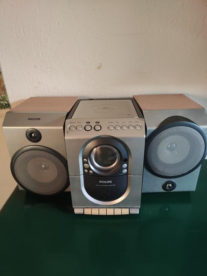 Radio, lecteur CD, Audio, Tv en Foto, Cd-spelers, Gebruikt, Philips, Met radio, Ophalen