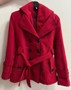 Rode dames jas, Kleding | Dames, Jassen | Winter, Zo goed als nieuw, Maat 46/48 (XL) of groter, Ophalen