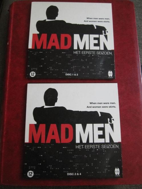 Mad Men - Het Eerste Seizoen (2007) 4 disc, Cd's en Dvd's, Dvd's | Tv en Series, Zo goed als nieuw, Drama, Boxset, Vanaf 12 jaar