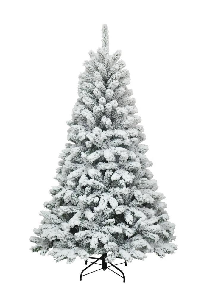 Kerstboom met sneeuw 210 cm, Diversen, Kerst, Zo goed als nieuw, Ophalen