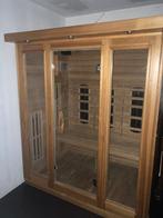 Infrarood sauna 3 personen, Sport en Fitness, Ophalen, Zo goed als nieuw, Infrarood, Complete sauna