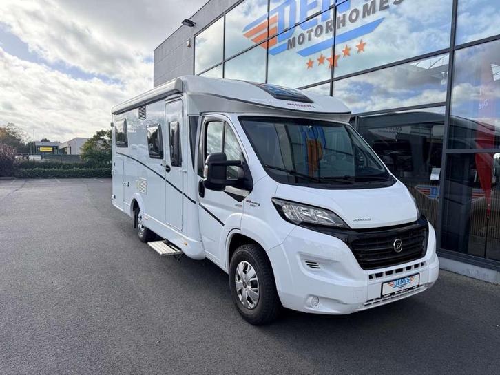 DETHLEFFS GLOBEBUS T6 automaat, Caravans en Kamperen, Mobilhomes, Bedrijf, tot en met 3, Half-integraal, Dethleffs, Fiat, Diesel
