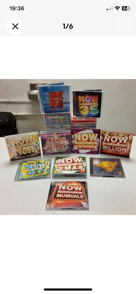 44 x Compilation Now CD, Cd's en Dvd's, Cd's | Verzamelalbums, Gebruikt, Ophalen of Verzenden