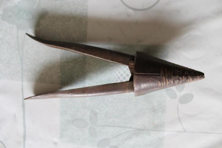 Uitlopende pincet, Antiek en Kunst, Curiosa en Brocante, Ophalen of Verzenden