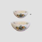 Arcopal set van 4 vintage kommen met fruitmotief, Ophalen