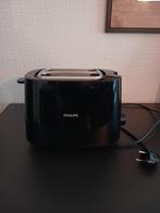 Philips Broodrooster Daily HD2581/90 - Zwart, Elektronische apparatuur, Ophalen of Verzenden, Uitneembare kruimellade