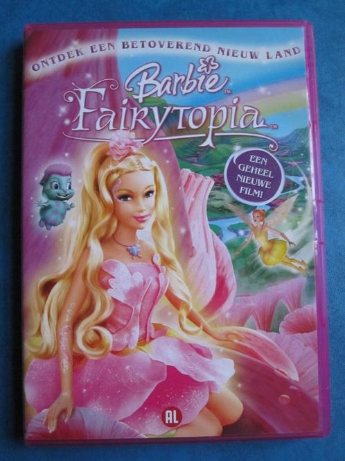 Barbie - Fairytopia, Cd's en Dvd's, Dvd's | Tekenfilms en Animatie, Zo goed als nieuw, Amerikaans, Tekenfilm, Alle leeftijden