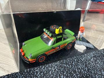 Vitrine collector Playmobil Porsche 911 Offroad 71436 etat 9