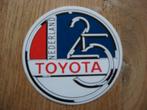 Sticker Toyota Nederland 25 7,5 cm, Verzamelen, Ophalen of Verzenden, Nieuw, Auto of Motor
