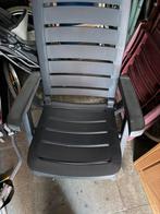 2 tuinstoelen, Ophalen, Gebruikt, Plastic