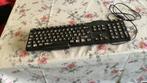 Grote letter toetsenbord, Ophalen, Multimediatoetsen, Azerty, Zo goed als nieuw