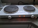 Elektrische kookplaat met 2 platen, Elektronische apparatuur, Kookplaten, Ophalen of Verzenden, Inductie