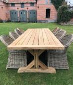 Teak tuintafel nieuw XXL 3 m lang, Tuin en Terras, Tuintafels, Ophalen
