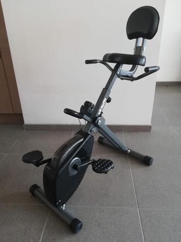 Hometrainer "VirtuFit" opvouwbare bureaufiets met rugleuning beschikbaar voor biedingen